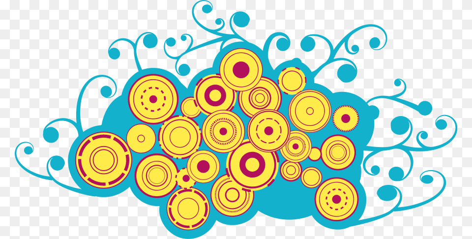 Circles, Art, Floral Design, Graphics, Pattern Free Png