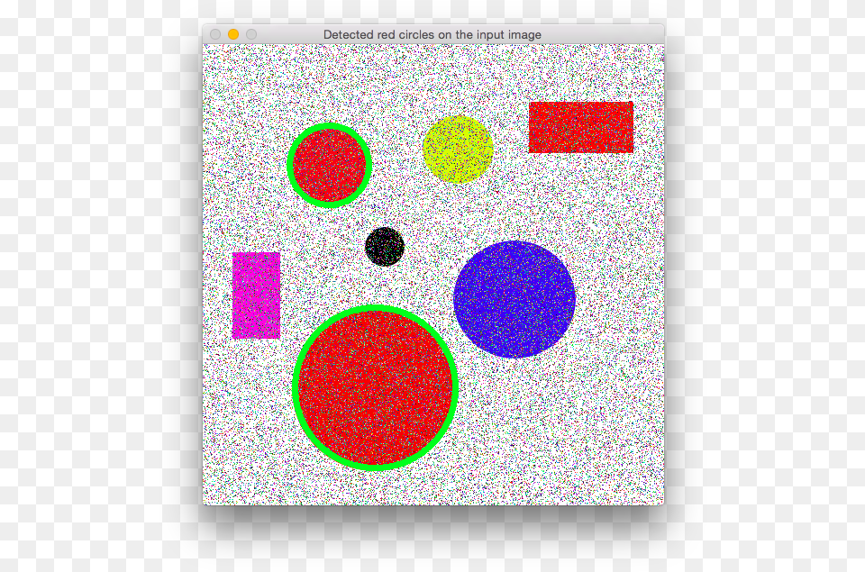 Circles And Rectangles With Noise Median Filter Detected Circle, Art, Modern Art Png