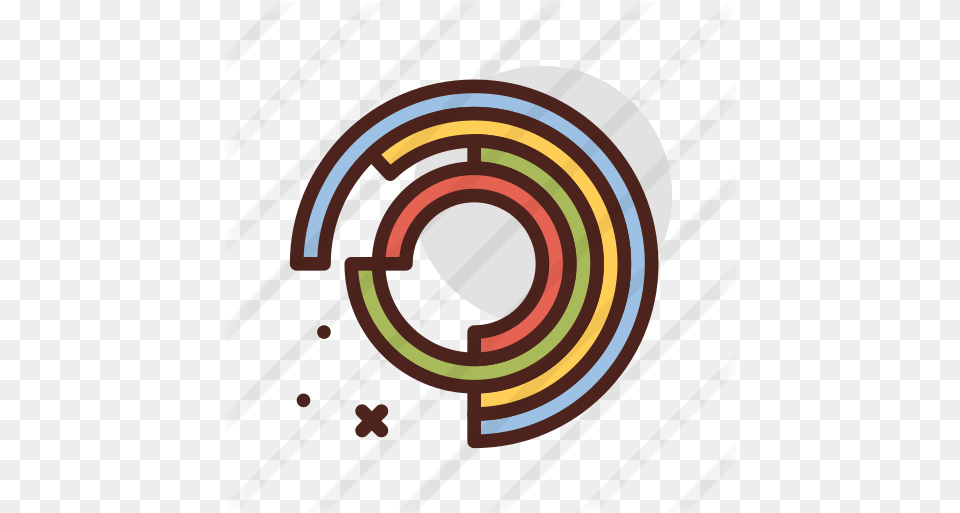 Circles Business And Finance Icons Dot, Disk, Spiral Free Transparent Png