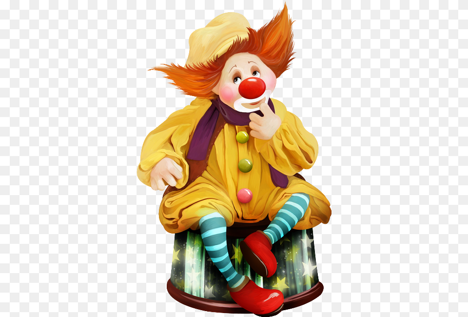 Circo Amp E Parque Clown, Baby, Performer, Person, Face Free Transparent Png