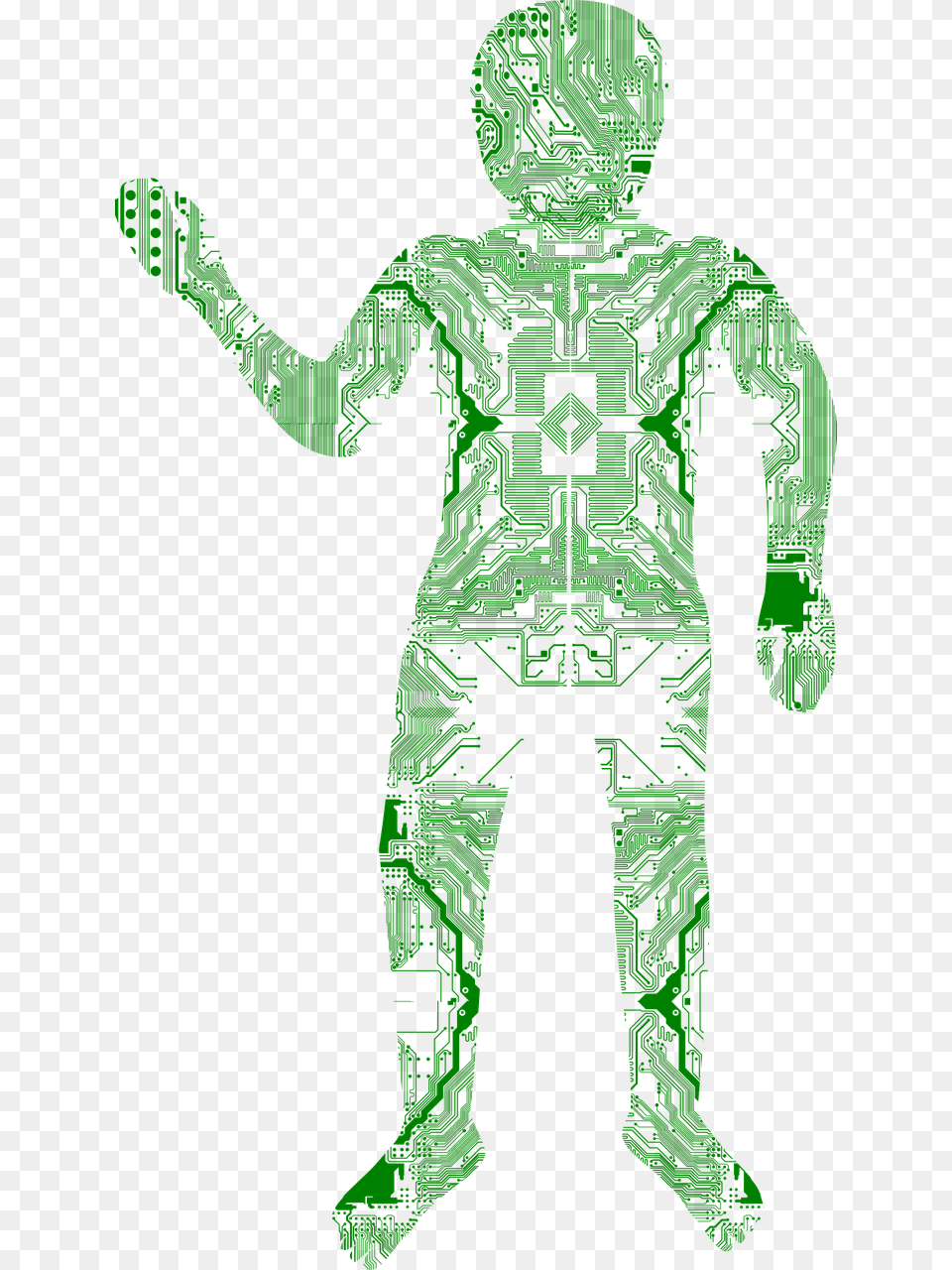 Circuit Android Technology Photo Circuit, Green, Alien, Boy, Child Free Png Download