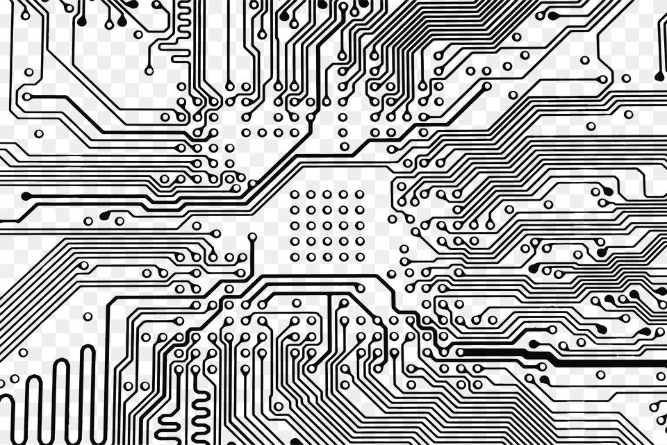 Circuit Board Clipart, Electronics, Hardware, Printed Circuit Board Free Png Download