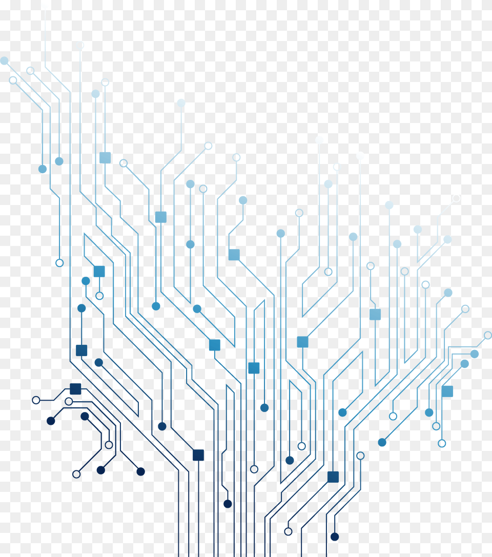 Circuit Board Vector Circuit Board Lines, Lighting Free Transparent Png