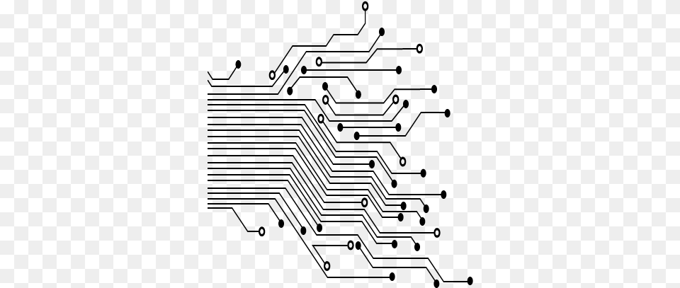 Circuit Diagram, Gray Png