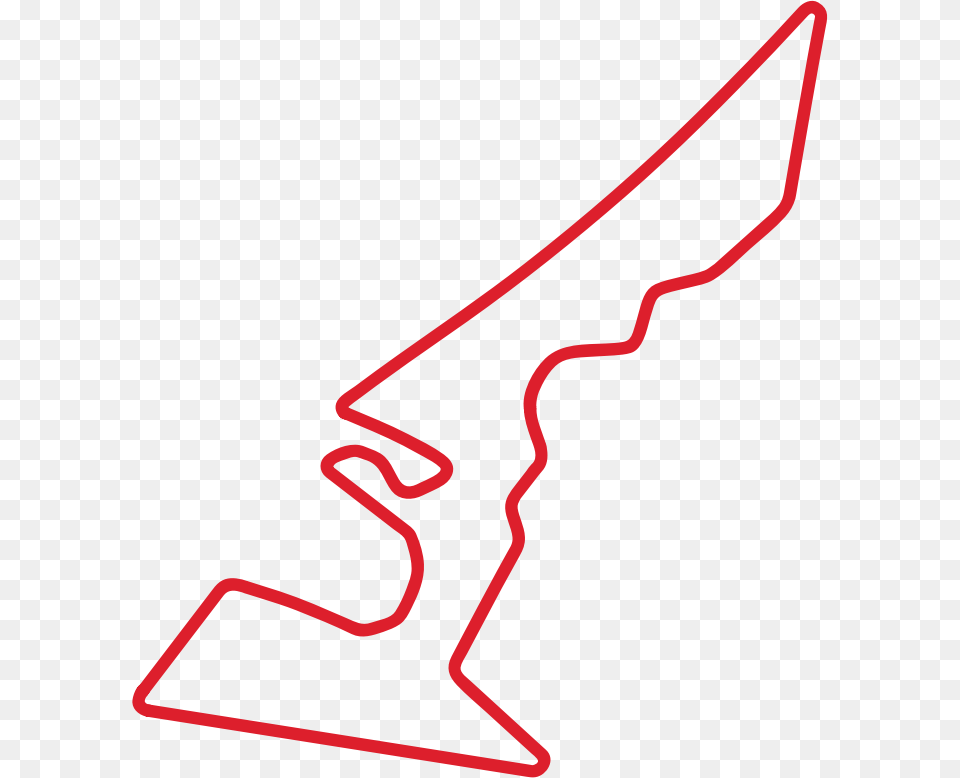 Circuit Of The Americas Clip Arts Circuit Of The Americas Track Outline, Weapon, Blade, Dagger, Knife Free Png Download