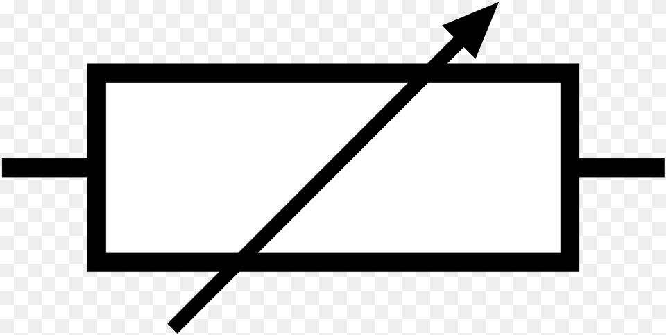 Circuit Symbol Variable Resistor, Triangle, Lighting Free Transparent Png