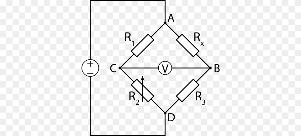 Circuit Theory Pont Wheatstone, Stencil, Symbol Free Png Download