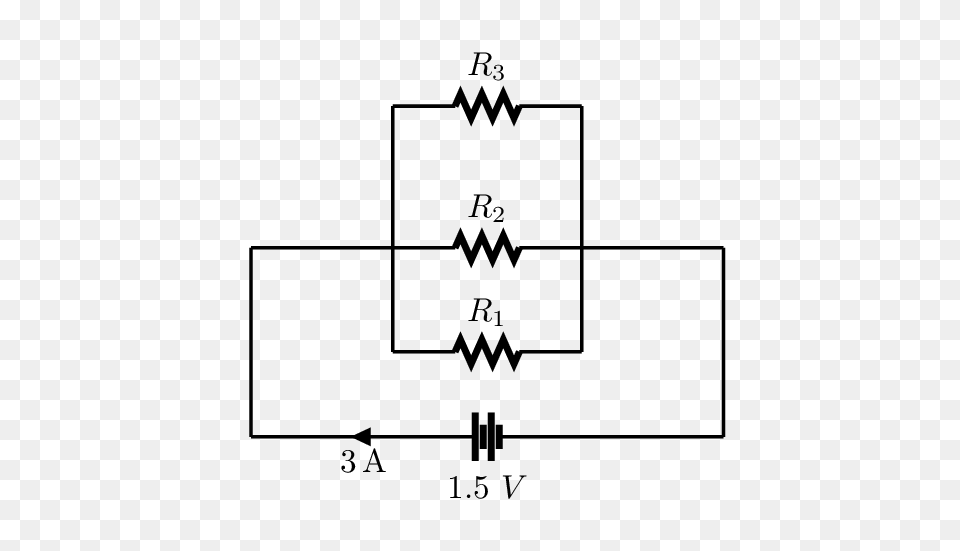 Circuitikz Labels Component Size And Documentation, Circuit Diagram, Diagram, Symbol Free Transparent Png