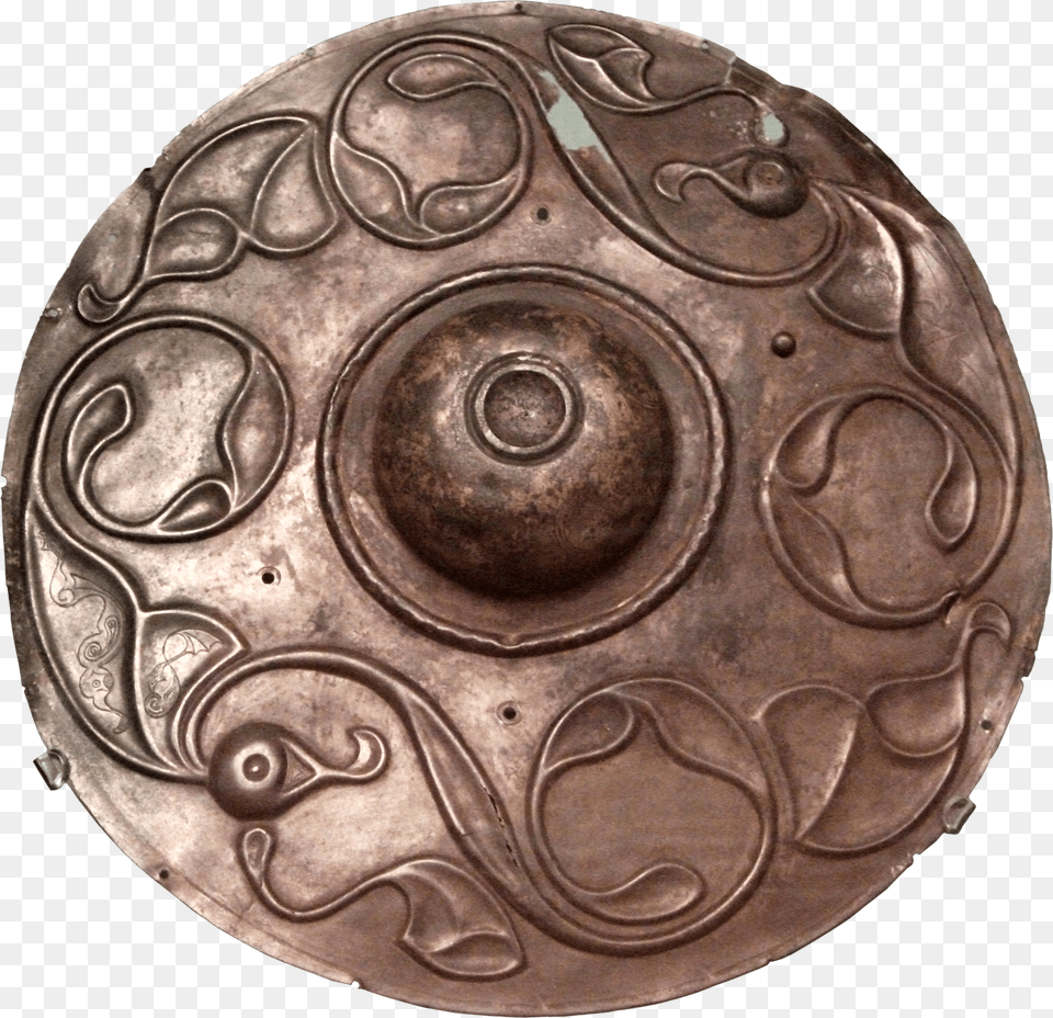 Circular Bronze Shield Boss Iron Age Celtic Shield Png Image