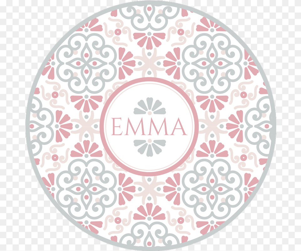 Circular Flower Pattern Personalised Vinyl Rug Popeyes Louisiana Kitchen, Home Decor, Pottery, Disk, Art Free Transparent Png