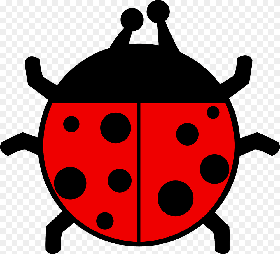 Circular Ladybug Clipart, Animal, Bear, Mammal, Wildlife Free Transparent Png
