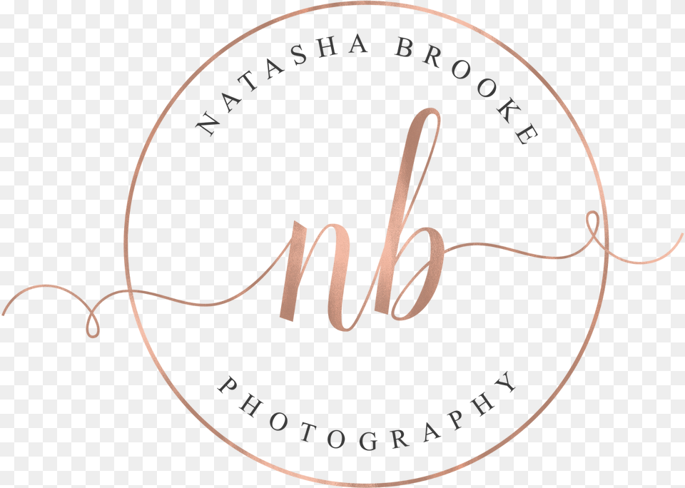 Circular Logo For Natasha Brooke Photography Llc In Circular Photography Logo, Text, Handwriting Png Image