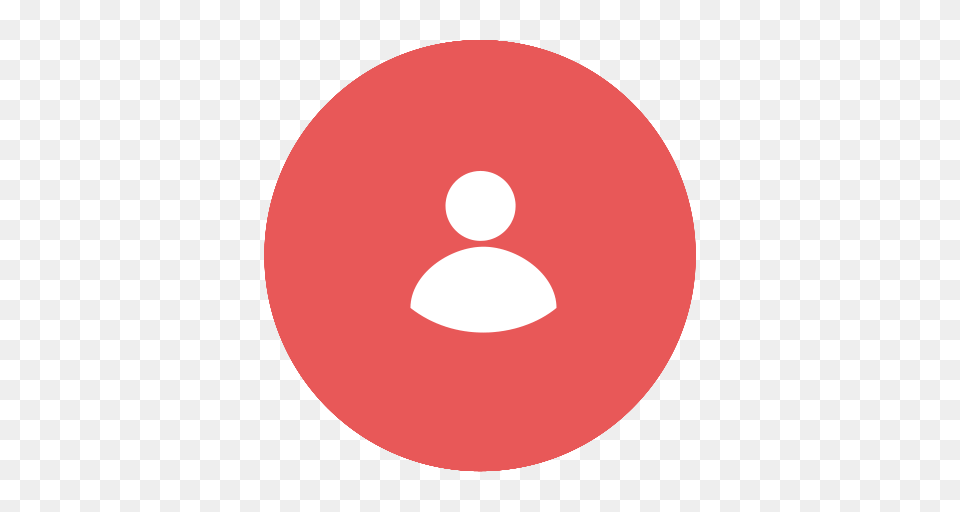 Circular Modern Red Skype Icon Free Png