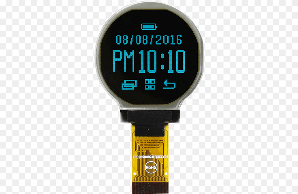 Circular Oled Display Oled, Electronics, Digital Watch, Computer Hardware, Hardware Png