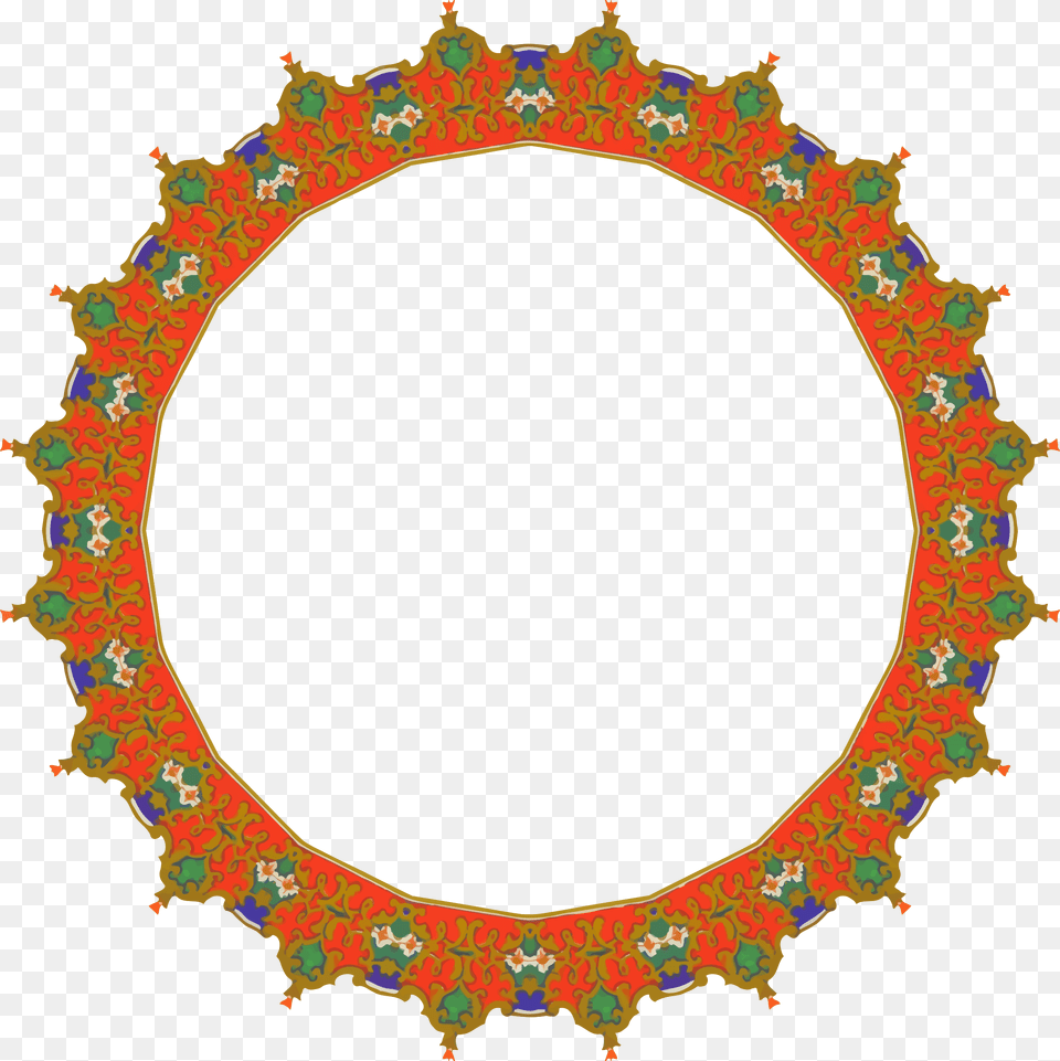 Circular Ornate Frame Clip Arts Biu Tng Con H, Pattern, Accessories, Oval, Ornament Png Image