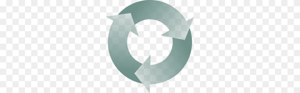 Circular Recycle Arrows Clip Art, Symbol, Star Symbol, Recycling Symbol Png Image