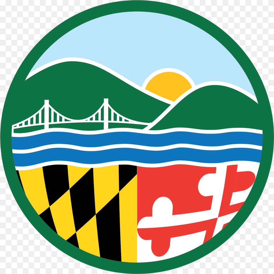 Circular Symbol Only Maryland Department Of The Environment, Badge, Logo, Photography, Sphere Png Image