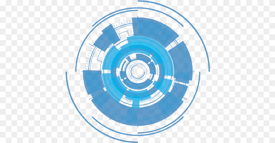 Circulo Azul Abstracto, Machine, Pattern, Wheel, Spoke Png Image