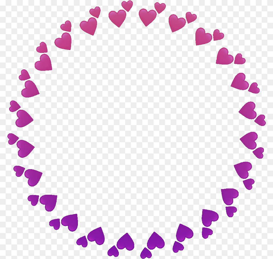 Circulo Emoji Circle Coraco Corazon Emotions Jin, Purple, Flower, Petal, Plant Free Png Download