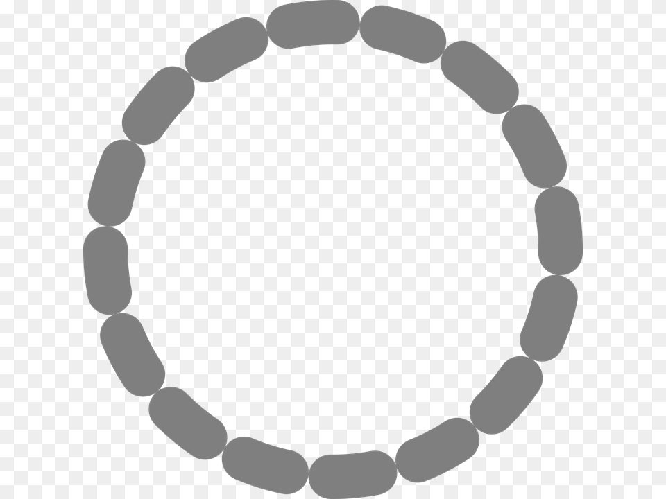 Circulo Pontilhado Dash Circle Clip Art, Accessories, Bracelet, Jewelry, Ammunition Png