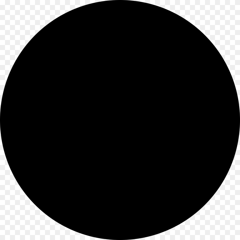 Circulo Preto, Gray Png