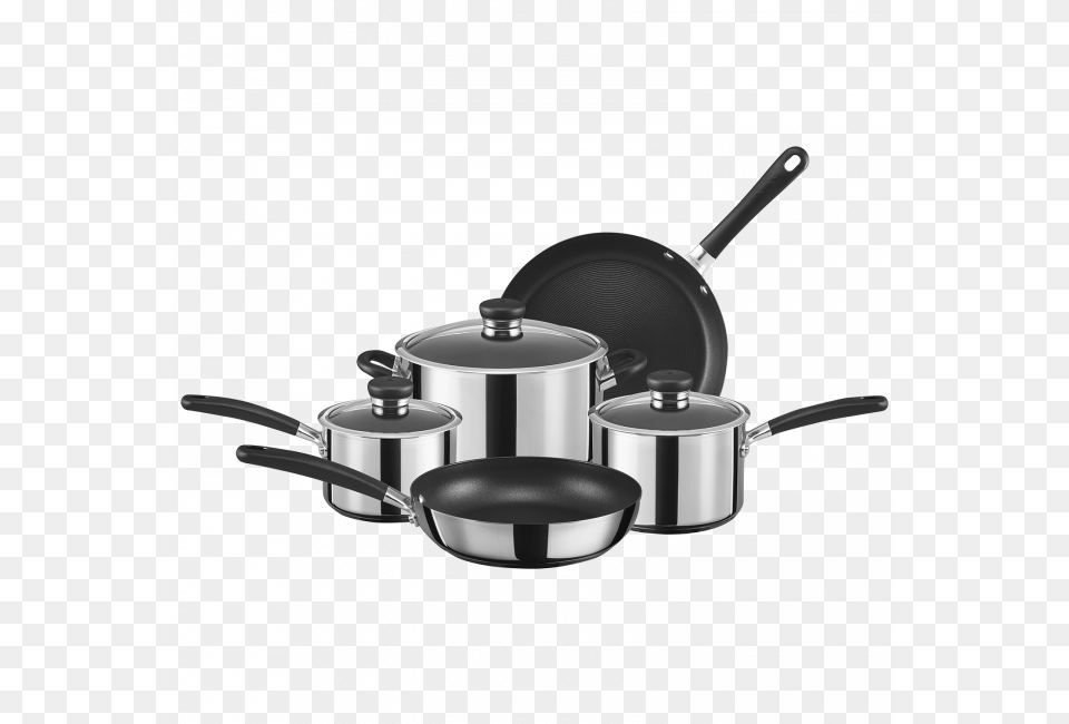 Circulon Ultimum Stainless Steel 5 Piece Cookware Set Lid, Cooking Pan, Appliance, Ceiling Fan, Device Png