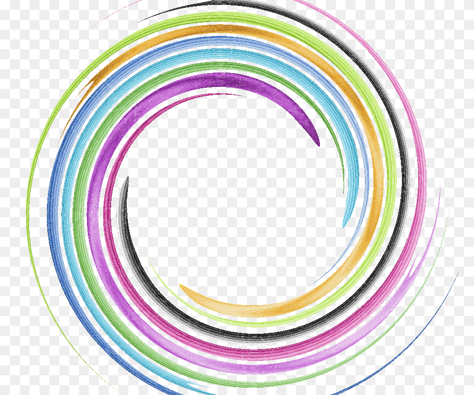 Circulos De Colores Image, Spiral, Pattern, Disk Free Transparent Png