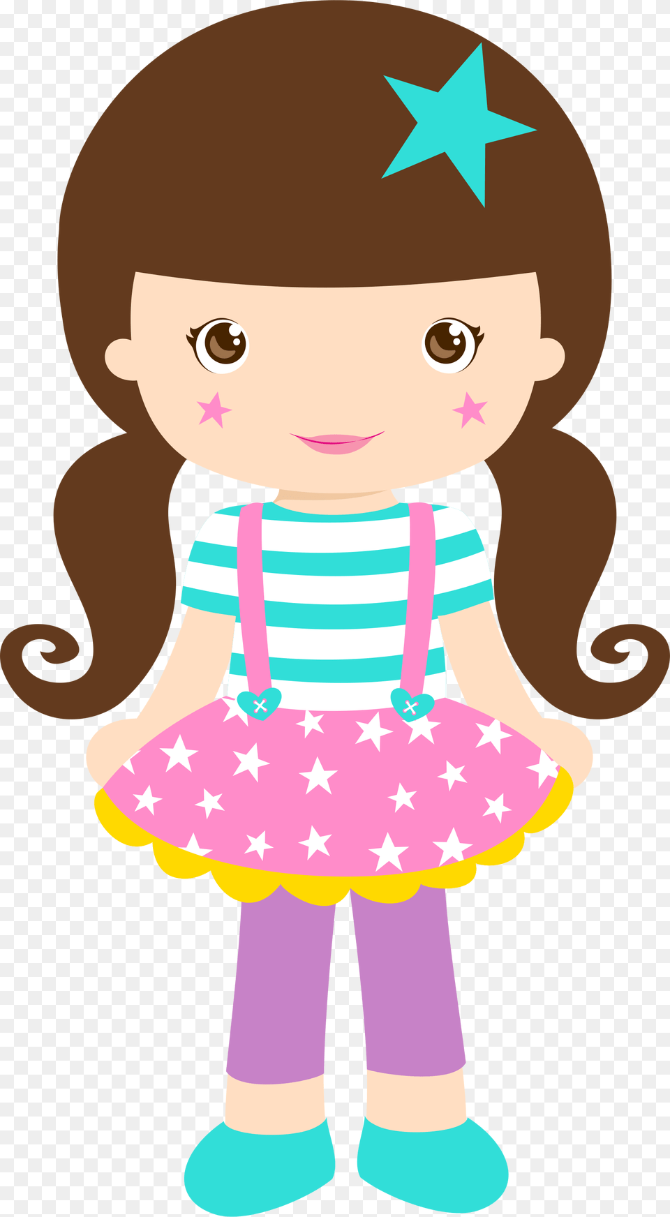 Circus 2 Girl Clipart, Baby, Person, Face, Head Png Image