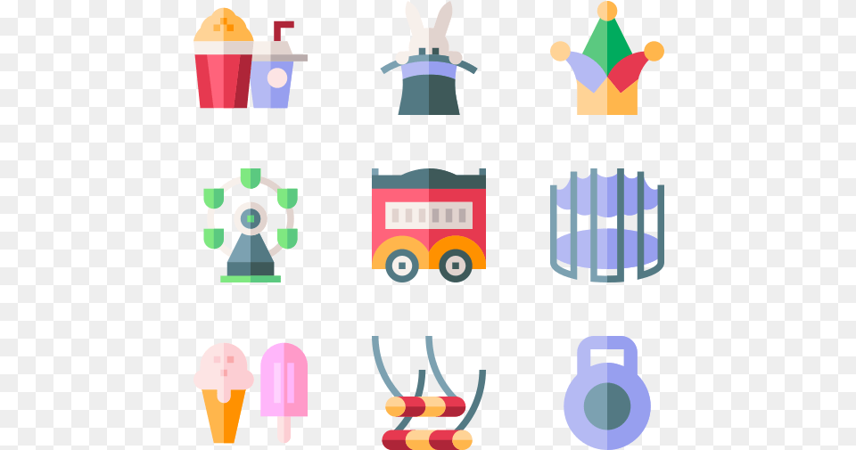 Circus, Cream, Dessert, Food, Ice Cream Png