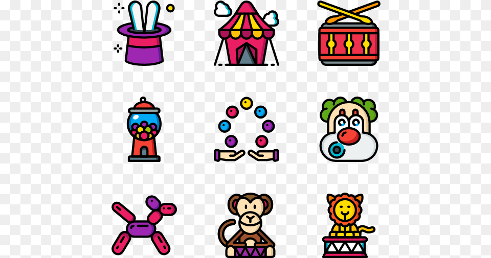 Circus, Animal, Bear, Mammal, Wildlife Png