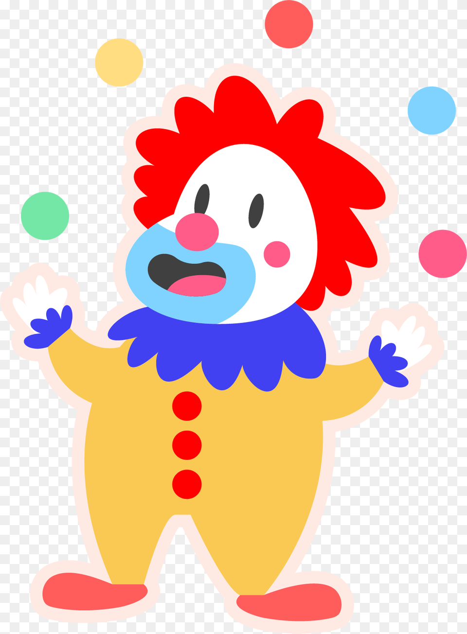Circus, Performer, Person, Clown, Food Free Transparent Png