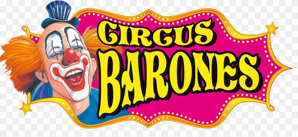 Circus Barones Logo, Leisure Activities, Carnival, Person, Face Free Png