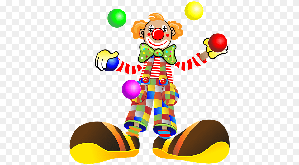 Circus Clip Art, Juggling, Person, Performer, Clown Free Png
