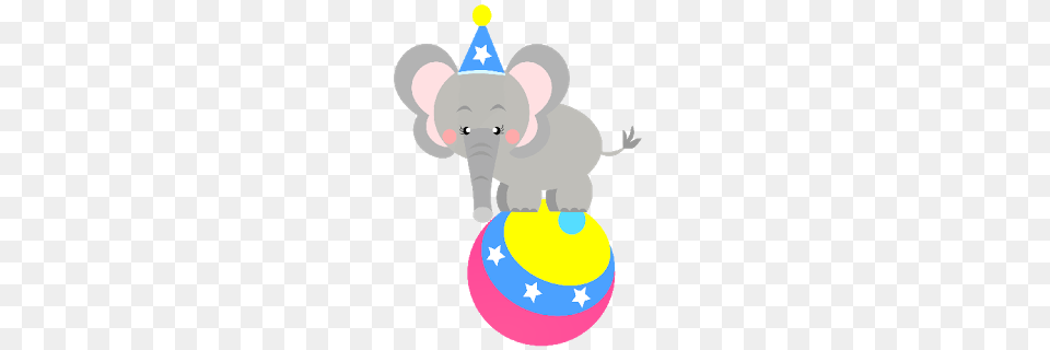 Circus Clipart Baby Elephant, Clothing, Hat, Nature, Outdoors Png Image