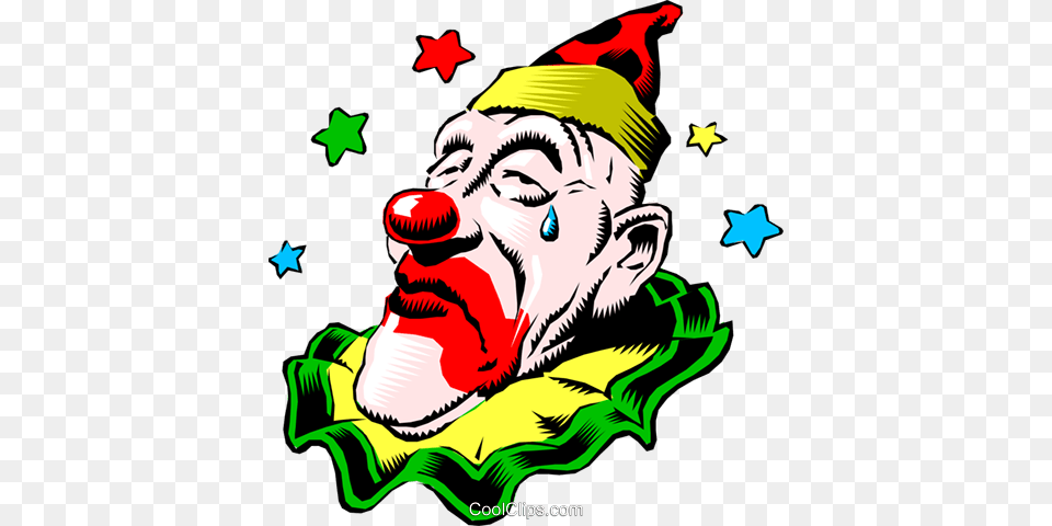 Circus Clowns Royalty Free Vector Clip Art Illustration, Baby, Person, Face, Head Png Image