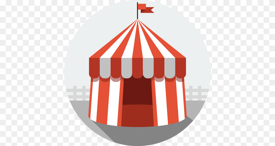 Circus Icon Myiconfinder, Leisure Activities, Tent Png