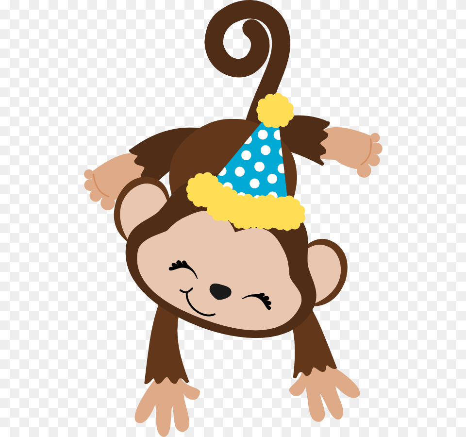 Circus Monkey Library Stock Huge Freebie, Clothing, Hat, Party Hat, Baby Png