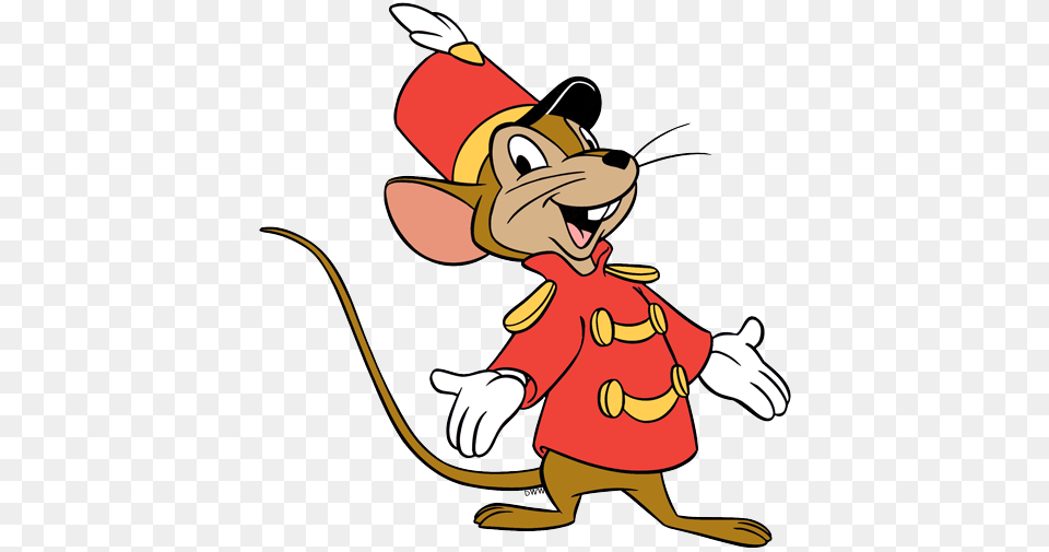 Circus Mouse Dumbo Mouse, Cartoon Free Png Download