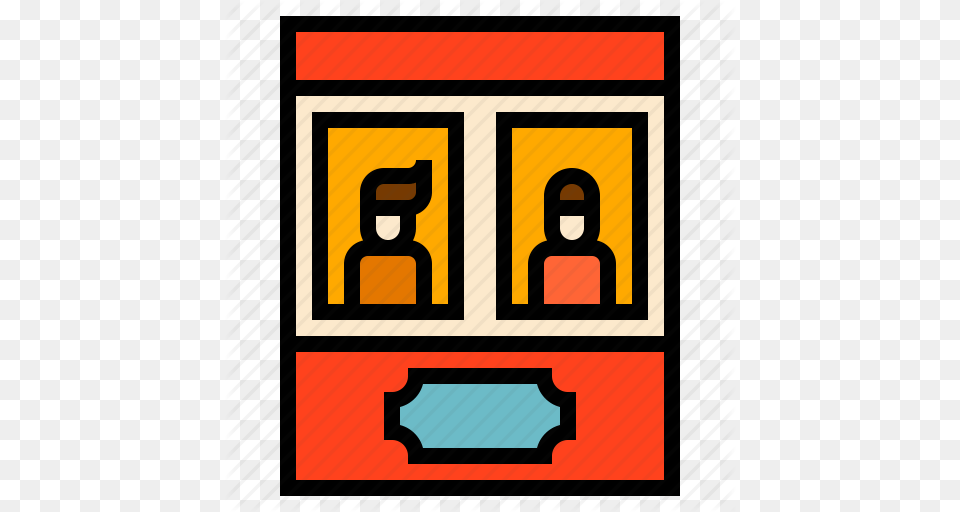 Circus Office Ticket Icon, Machine Png