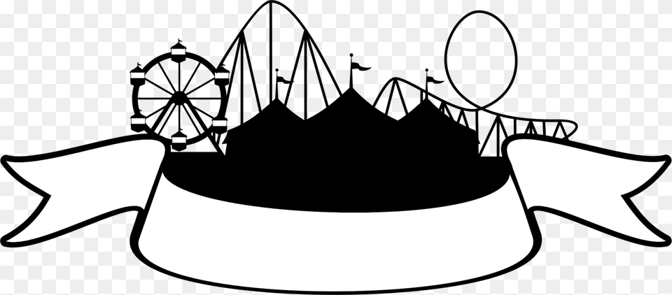 Circus Silhouette Fair Traveling Carnival Clown, Stencil, Clothing, Hat Png Image