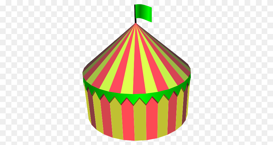 Circus Tent 3d, Leisure Activities Png Image