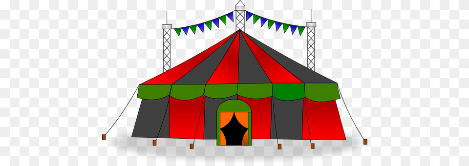 Circus Tent Big Top Show Stripes Carnival Clipart Circus, Leisure Activities Png