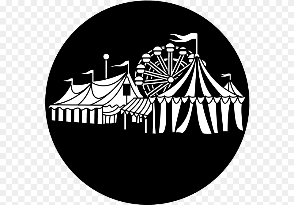 Circus Tent Black And White Black And White Circus Tents, Leisure Activities, Machine, Wheel Free Png Download