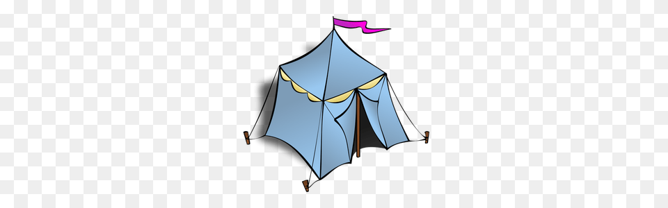 Circus Tent Clip Art Illustration, Camping, Outdoors, Leisure Activities, Mountain Tent Png Image