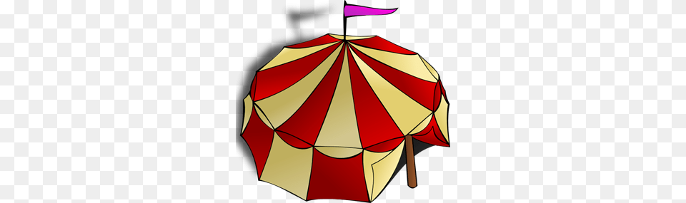 Circus Tent Clipart For Web, Leisure Activities, Canopy, Umbrella Free Png
