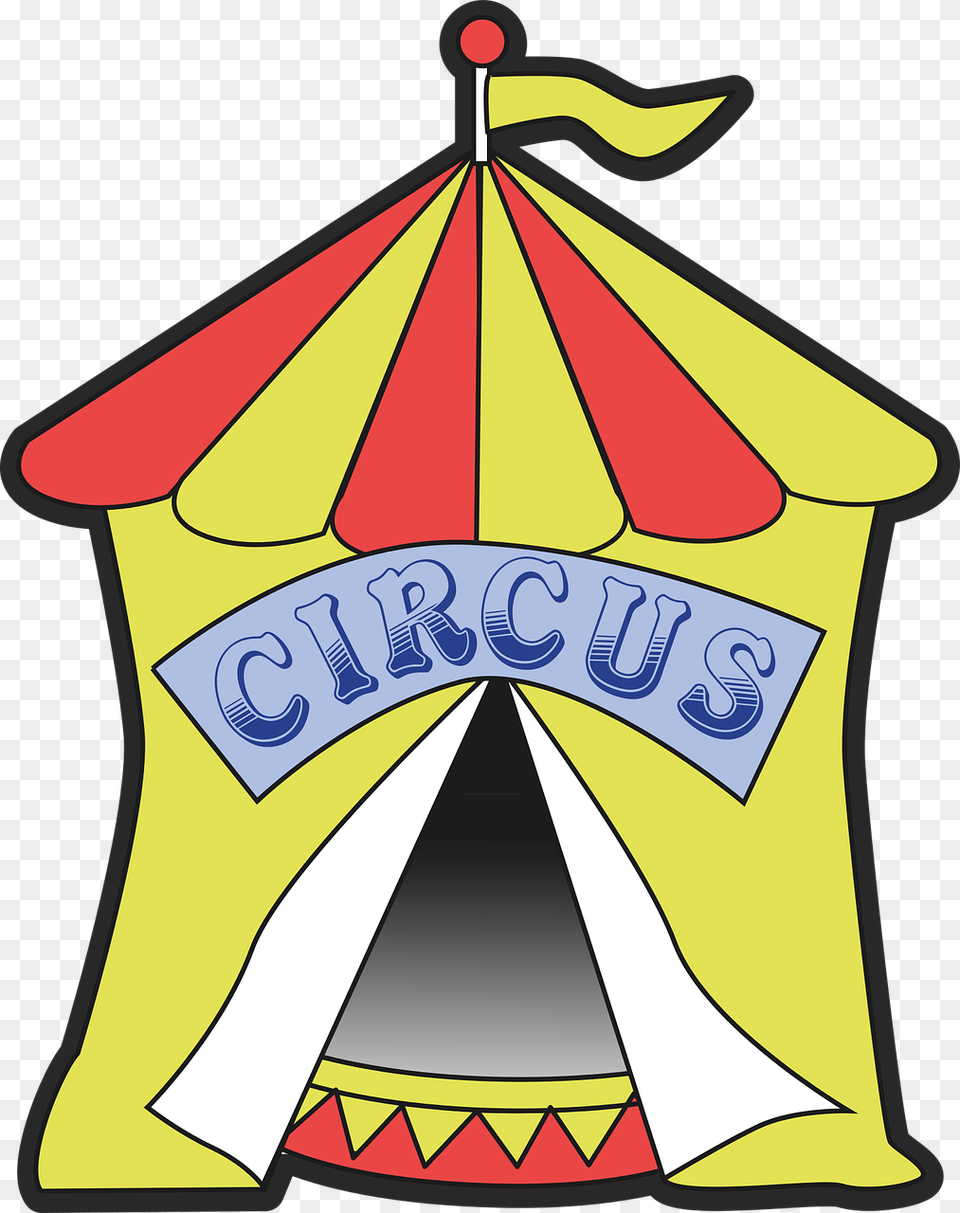 Circus Tent Entrance Flag Pole Dr Seuss Circus Tent, Leisure Activities Free Transparent Png