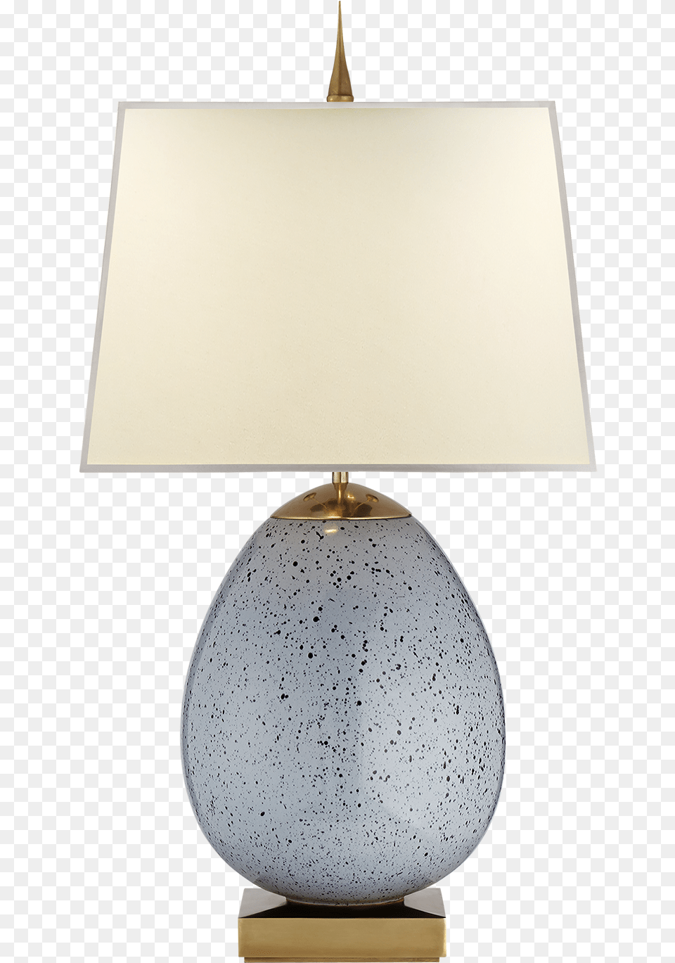 Ciro Large Table Lamp In Mottled Light Grey With Natural Visual Comfort Ciro Small Table Lamp In Mottled Light, Table Lamp, Lampshade, Astronomy, Moon Free Png Download
