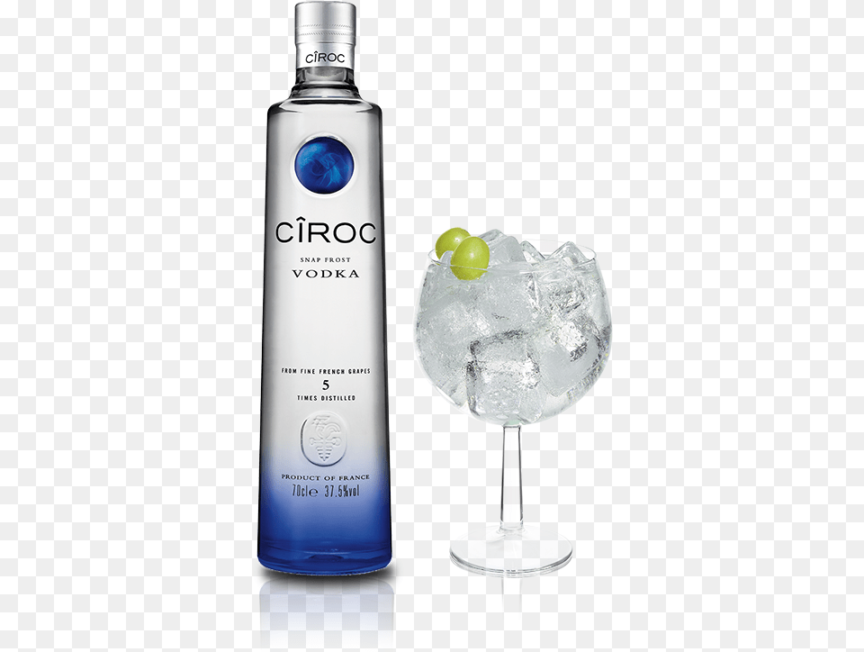 Ciroc And Tonic With Ciroc Vodka Ciroc Coconut Vodka 1 L Bottle, Alcohol, Liquor, Gin, Beverage Png Image