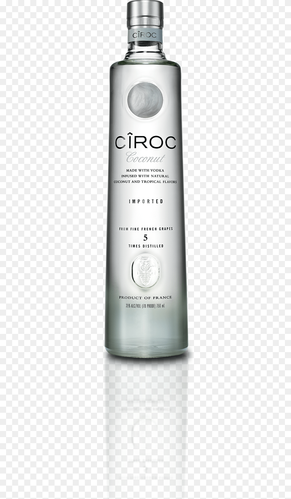 Ciroc Coconut, Alcohol, Beverage, Gin, Liquor Free Png