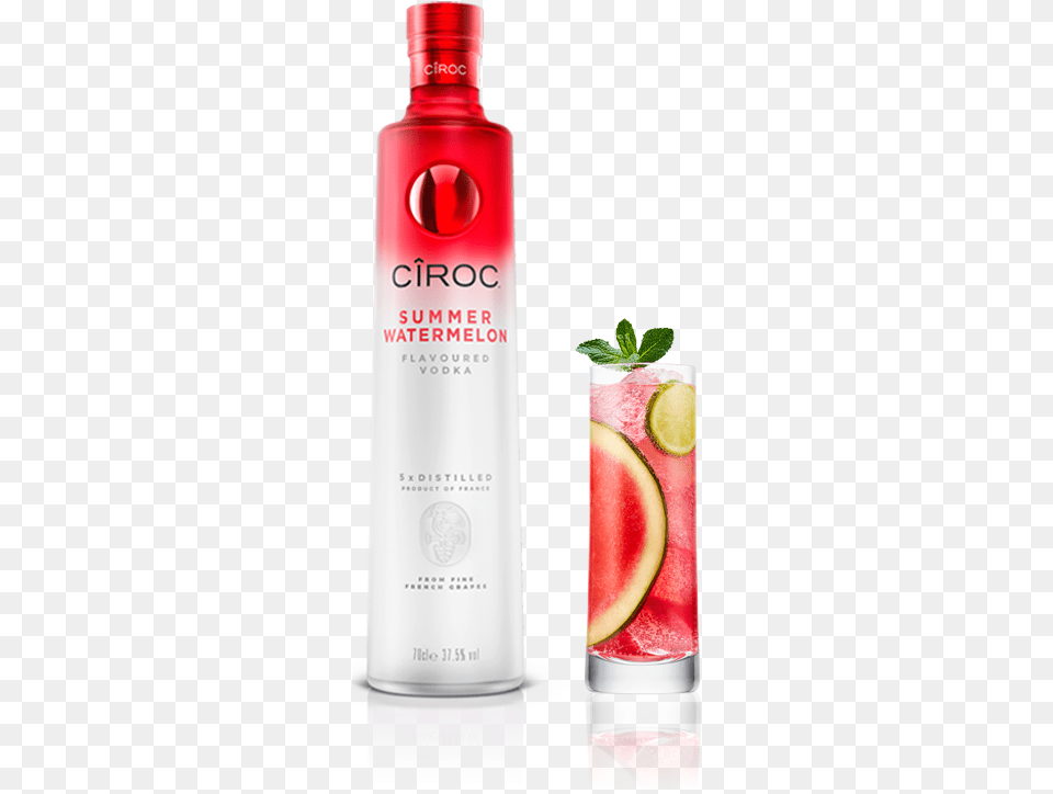 Ciroc Limited Edition Summer Watermelon, Alcohol, Beverage, Plant, Mint Free Png Download